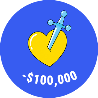 Lost $100k