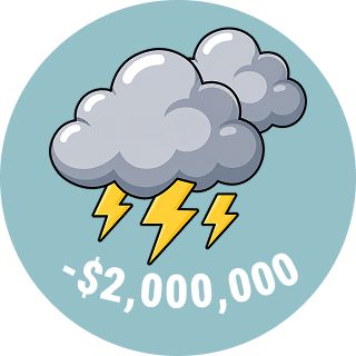 Lost $2m in Episode