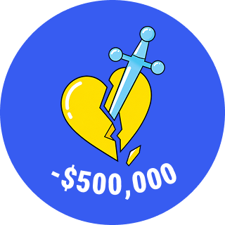 Lost $500k