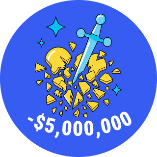Lost $5m