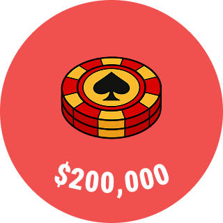 Won $200k
