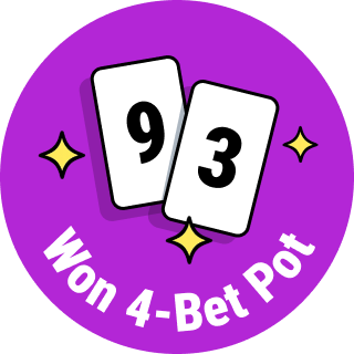 Won 4-Bet Pot with 92o