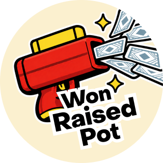Won Raised Pot with All Preflop Hands