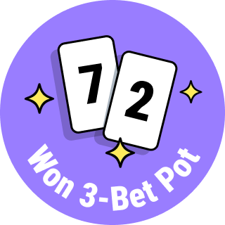 Won 3-Bet Pot with 72o