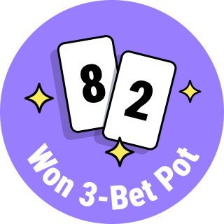 Won 3-Bet Pot with 82o